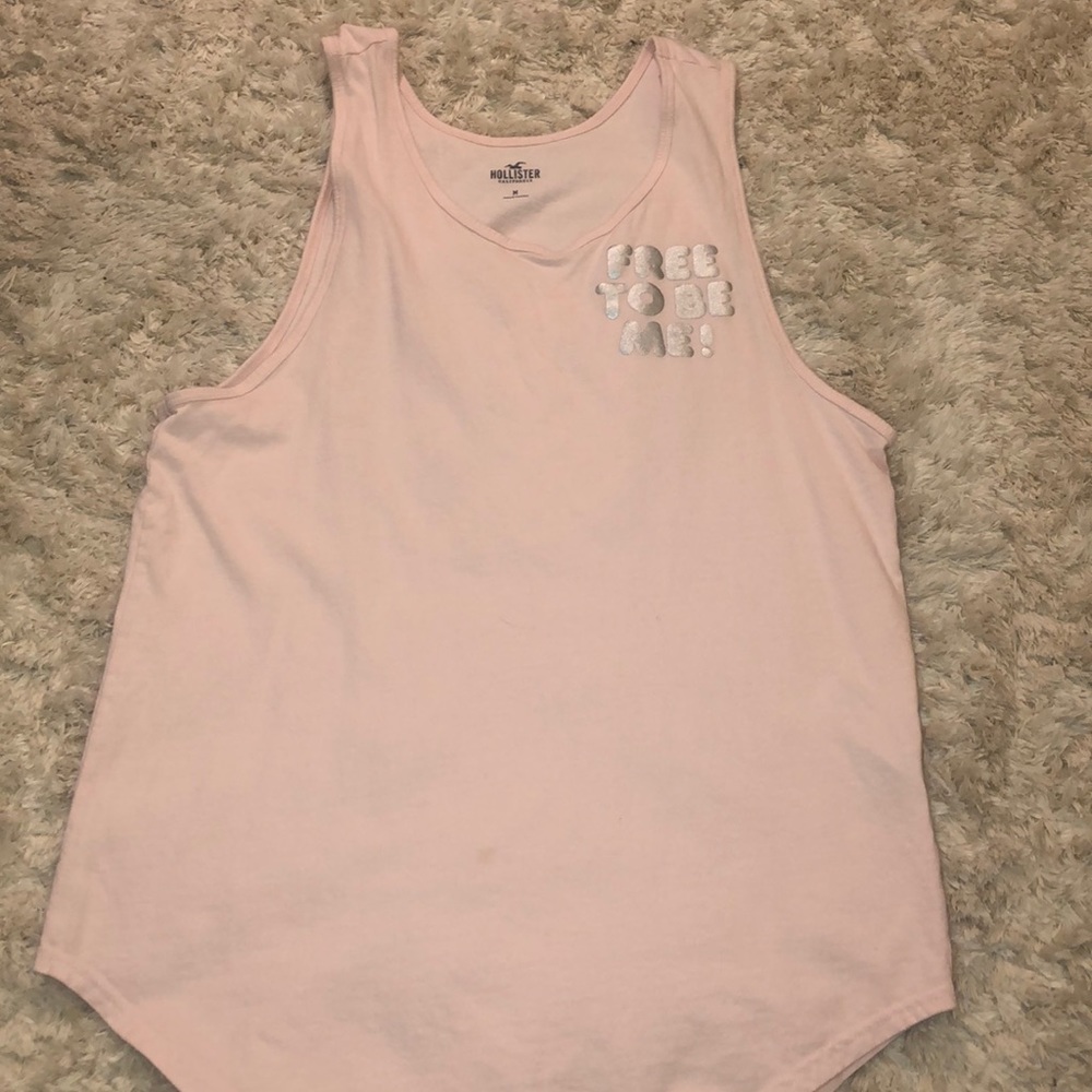 Logo graphic Hollister tank top